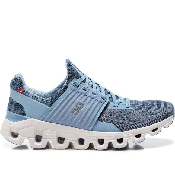 On Running Cloudswift with Helion Ladie's/Girl's Running Shoe Sky/Lake, 7/38 - Picture 10 of 11